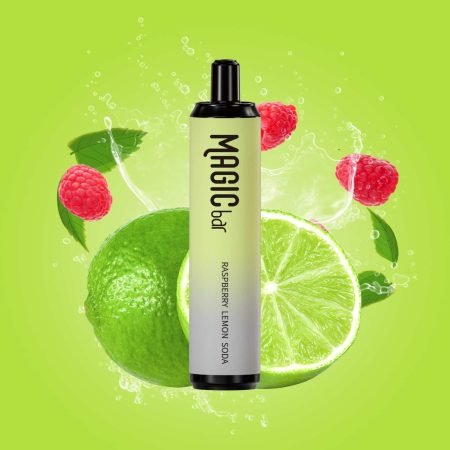 Magic Bar 4000Puffs Raspberry Lemon Soda 0% Nicotine