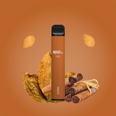 Magic Bar 1500puffs Tobacco 0% Nicotine