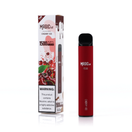Magic Bar 1500Puffs Cherry Ice 0% Nicotine