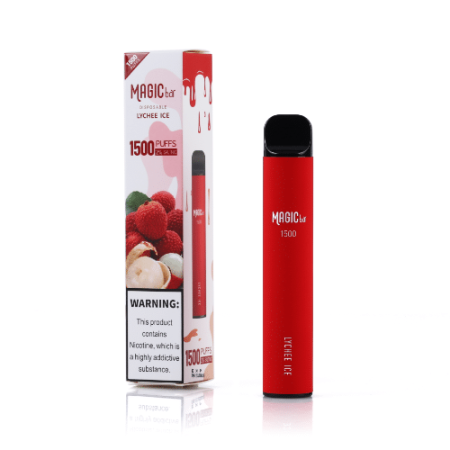 Magic Bar 1500Puffs Lychee Ice 0% Nicotine