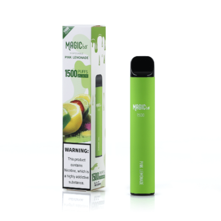 Magic Bar 1500Puffs Pink Lemonade 0% Nicotine