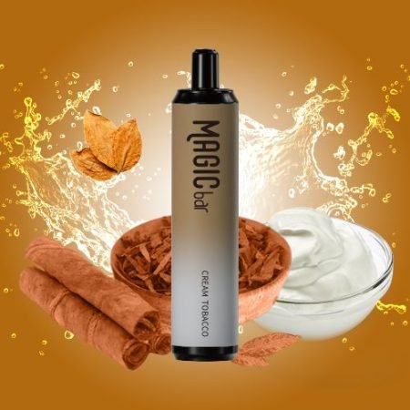Magic Bar 4000Puffs Cream Tobacco 0% Nicotine