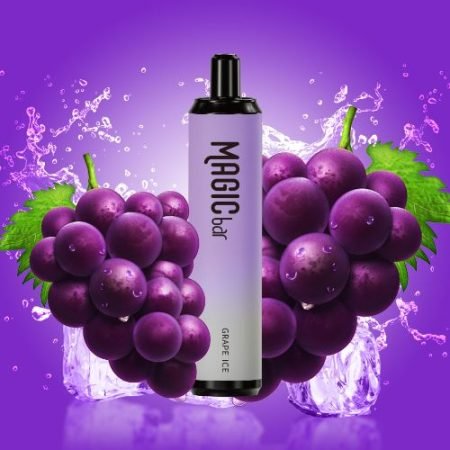 Magic Bar 4000Puffs Grape Ice 0% Nicotine