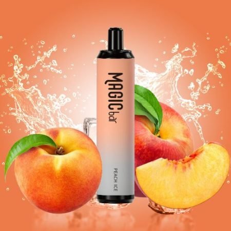 Magic Bar 4000Puffs Peach Ice 0% Nicotine