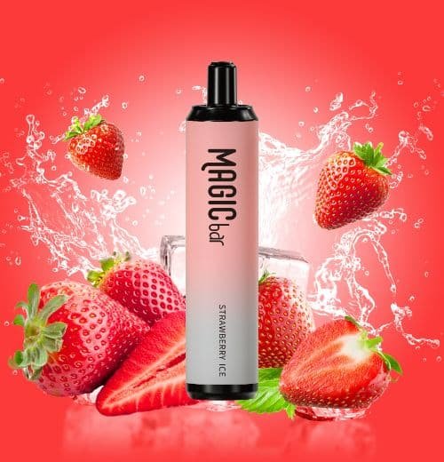 Magic Bar 4000Puffs Strawberry Ice 0% Nicotine