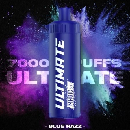 Magic Bar 7000Puffs Blue Razz 0% Nicotine