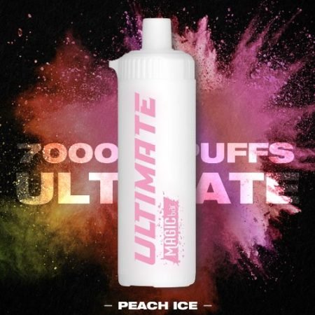 Magic Bar 7000Puffs Peach Ice 0% Nicotine