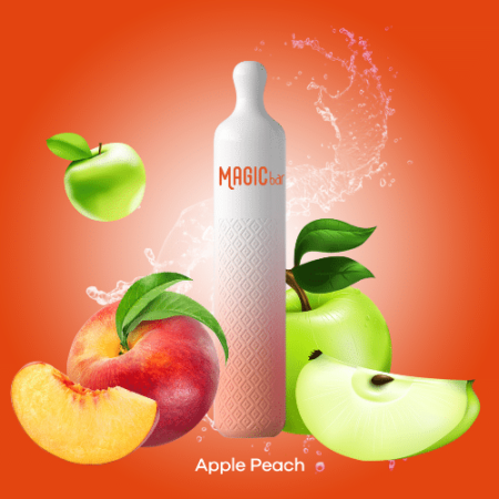 Magic Bar Q 600Puffs Apple Peach