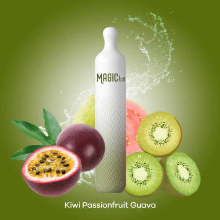 Magic Bar Q 600Puffs Kiwi Passionfruit Guava